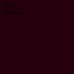 #25000C - Sepia Black Color Image